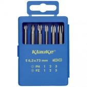  Lot de 6 embouts de vissage de 