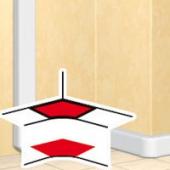  Angle intrieur pour goulottes 