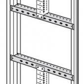  2 traverses fixes pour armoire 