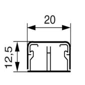  Moulure DLPlus 20x12,5mm - 2 c 