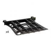  Jeu de 4 supports de cordons p 