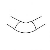  Angle plat pour passage de pla 