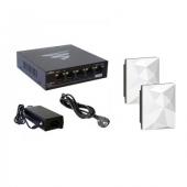  Kit 1 switch PoE et 2 points d 