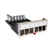  Cassette 6 ports pour panneau 