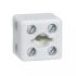  Bloc de jonction porcelaine bi 