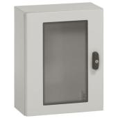  Coffret m�tal avec porte vitr� 