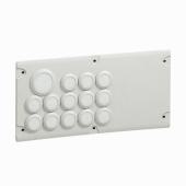 Plaque Cabstop IP55 avec 13 en 
