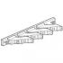  Support isolant - 1 barre par 