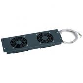  Plaque avec 2 ventilateurs 230 