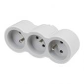  Fiche 3x2P+T frontales 16A 230 