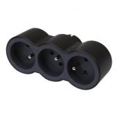  Fiche 3x2P+T frontales 16A 230 