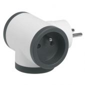  Fiche 3x2P+T latrales 16A 230 