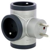  Fiche 3x2P+T latrales 16A 230 