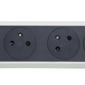  Rallonge 4x2P+T Surface avec i 