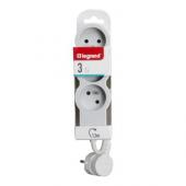  Rallonge 3x2P+T avec cordon 1, 