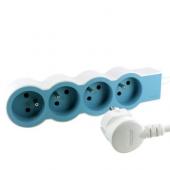 Rallonge 4x2P+T avec cordon 1, 