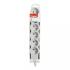  Rallonge 6x2P+T avec cordon 1, 