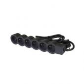  Rallonge 6x2P+T avec cordon 1, 