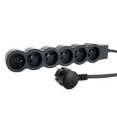  Rallonge 6x2P+T avec cordon 1, 