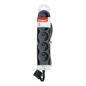  Rallonge 5x2P+T avec cordon 3m 