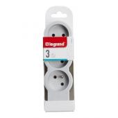 Rallonge extra-plate 3x2P+T  