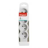  Rallonge extra-plate 4x2P+T  