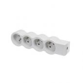  Rallonge extra-plate 4x2P+T  