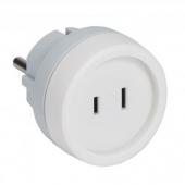  Adaptateur 2P15A-230V~ fiche s 