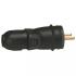 Fiche mle caoutchouc 2P+T 16A 