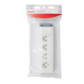  Bloc multiprise fixable 4x2P+T 