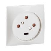  Socle 3P+T  vis avec clips d 