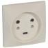  Socle 2P+T  griffes avec cli 