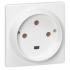  Socle 3P+T 32A , avec clips d 