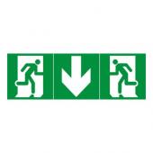  Etiquette d'vacuation adhsiv 