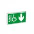  Etiquette signalisation d'espa 