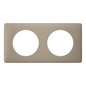  Plaque Cliane Poudr 2 postes 