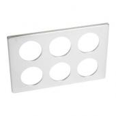  Plaque Cliane Mtal 2x3 poste 