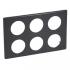  Plaque Cliane Mtal 2x3 poste 