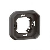  Support plaque encastr 1 post 