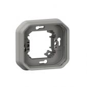  Support plaque encastr 1 post 