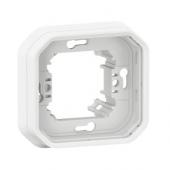  Support plaque encastr 1 post 