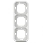  Support plaque encastr 3 post 