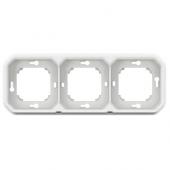 Support plaque encastr 3 post 