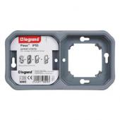  Support plaque 2 postes Plexo 