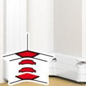  Angle intrieur pour goulotte 