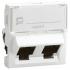  Double prise RJ45 catgorie 6 