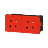  Prise 2x2P+T dtrompage Surfac 