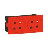  Prise 2x2P+T dtrompage Surfac 