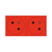  Prise 2x2P+T Surface Mosaic Li 