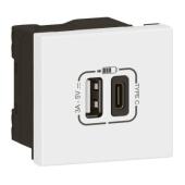  Prise USB Type-A + USB Type-C 